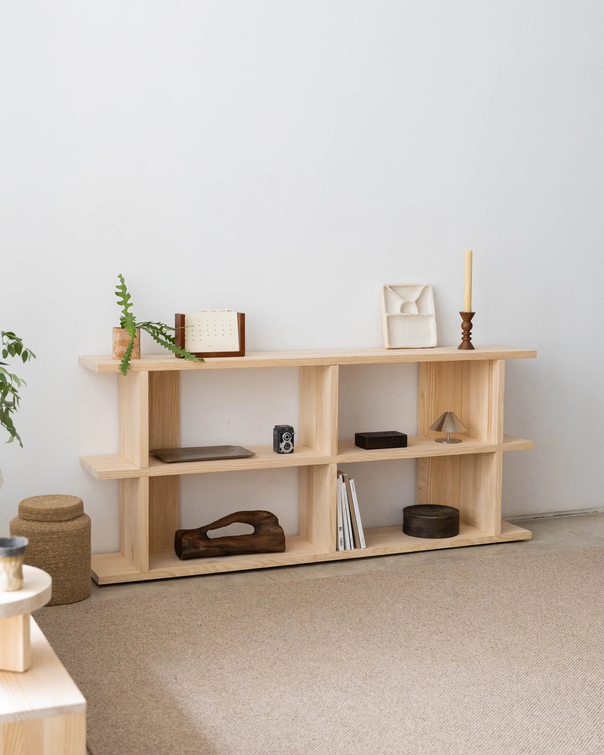 Montgó Bücherregal aus Massivholz 180 x 77,8 cm