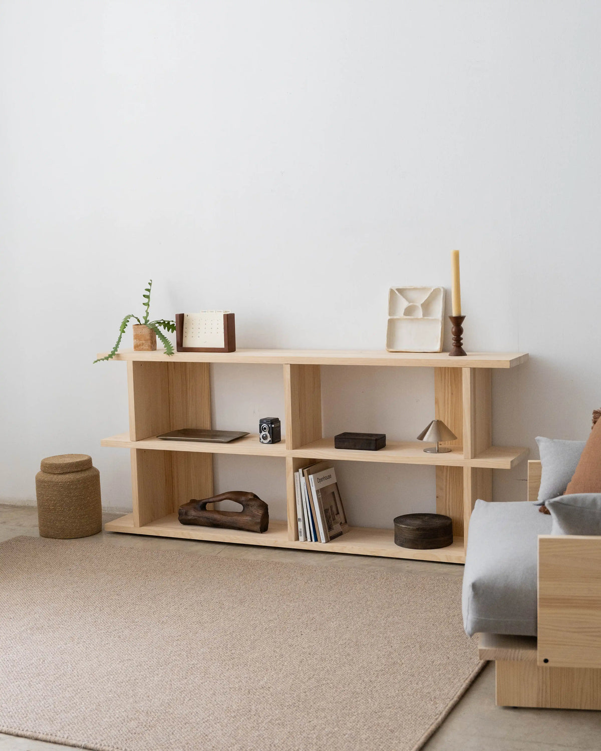 Montgó Bücherregal aus Massivholz 180 x 77,8 cm