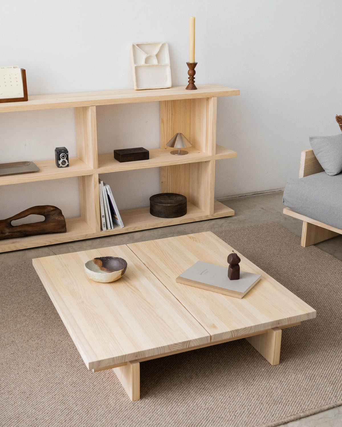 Montgó Bücherregal aus Massivholz 180 x 77,8 cm