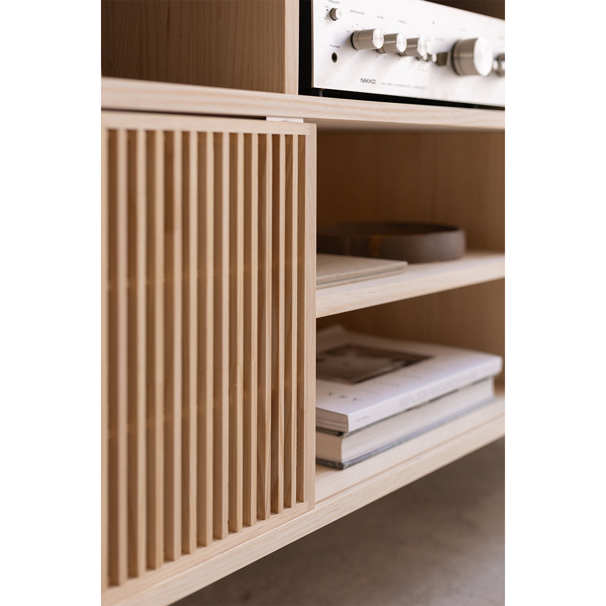 Natural unvarnished and Natural varnished
