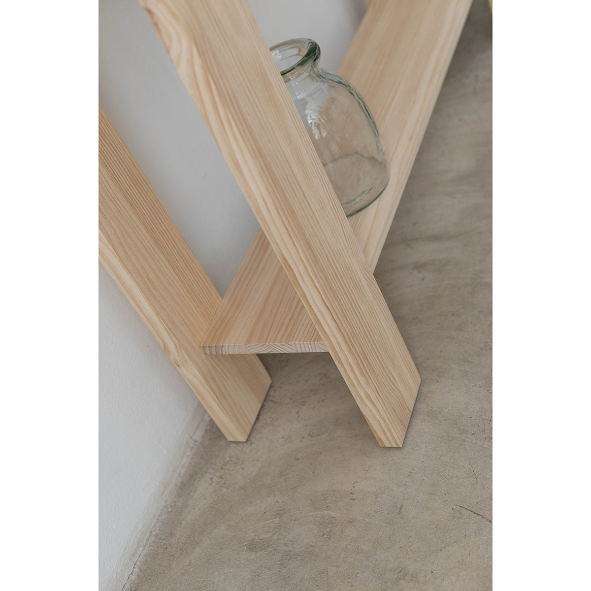 Consola Tagomago de madera maciza de pino 120 x 80 cm