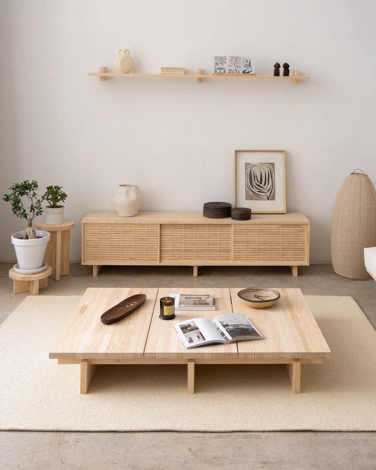 Natural unvarnished and Natural varnished