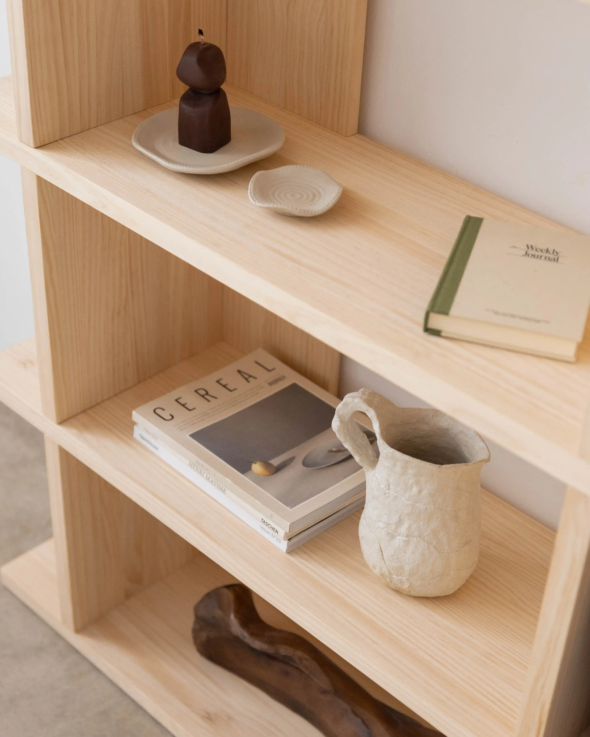 Montgó Bücherregal aus Massivholz 180 x 190 cm