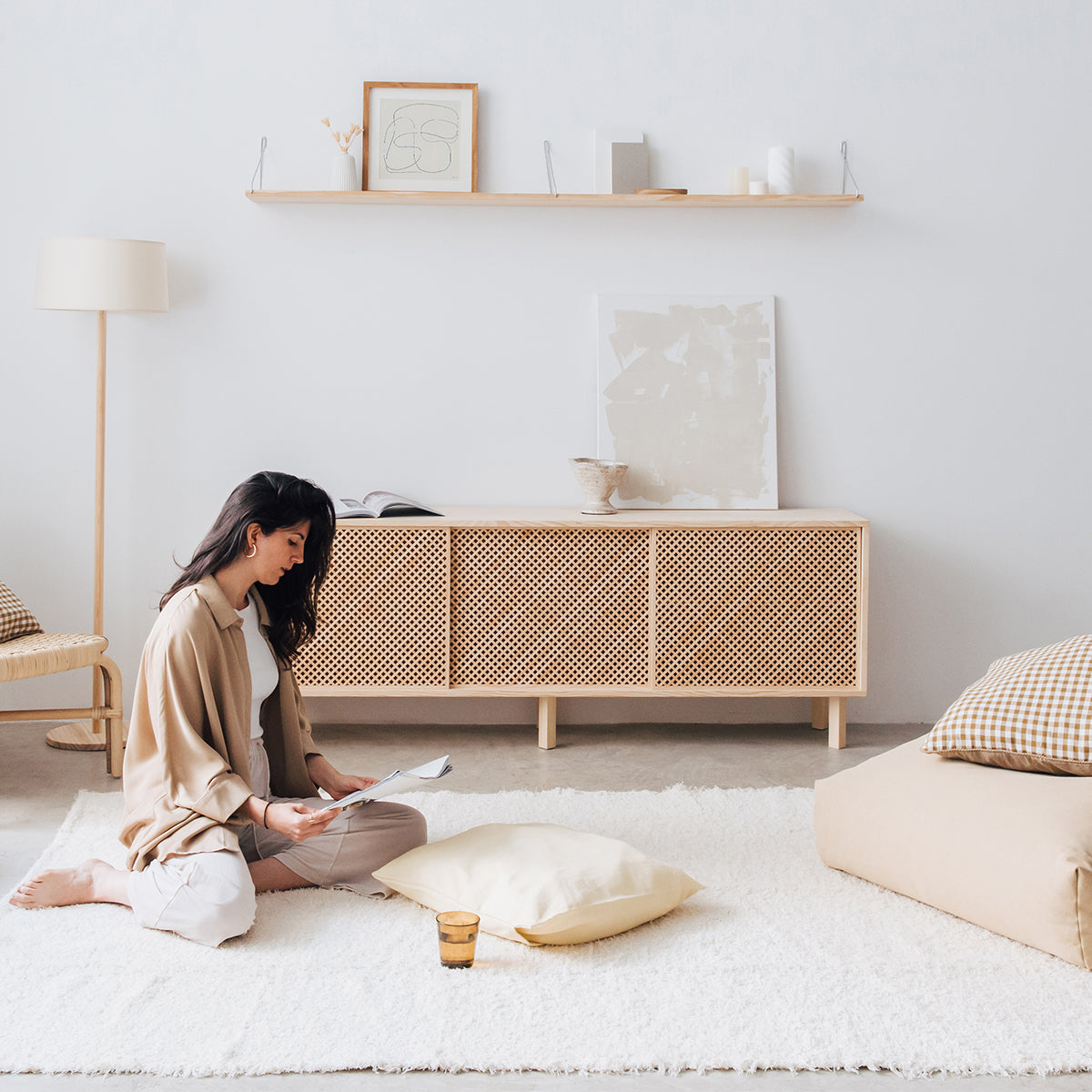 Sideboard Altea aus Kiefer mit 2 oder 3 Türen 180 cm
