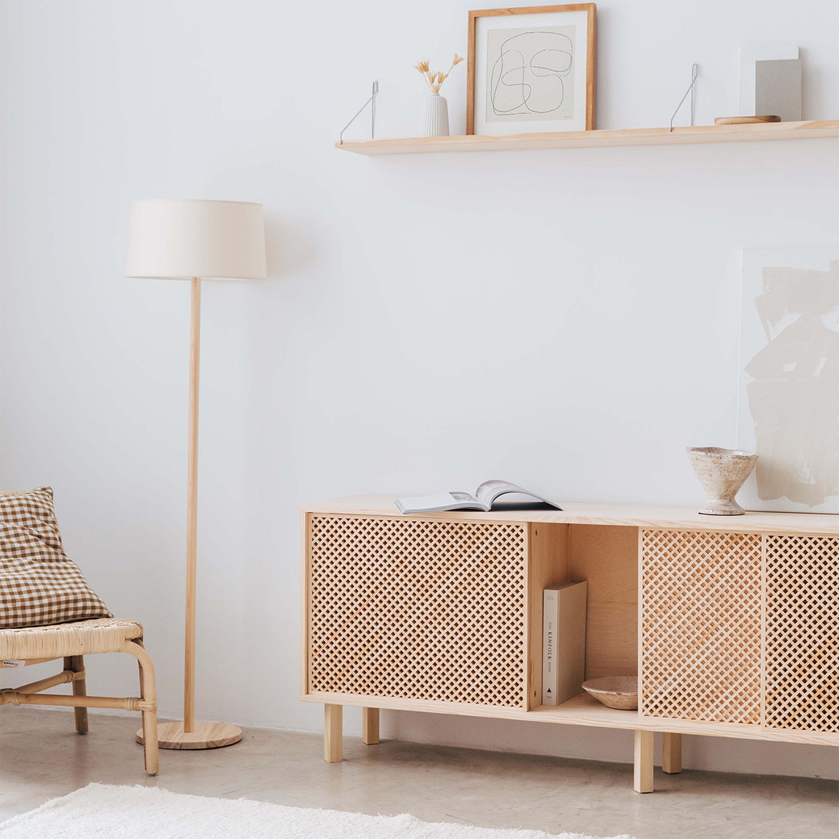 Sideboard Altea aus Kiefer mit 2 oder 3 Türen 180 cm