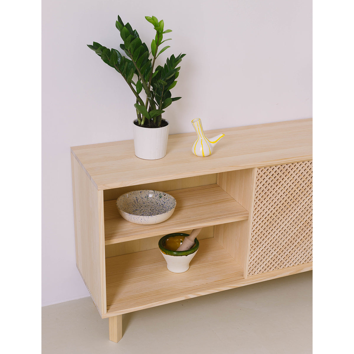 Sideboard Altea aus Kiefer mit 2 oder 3 Türen 180 cm