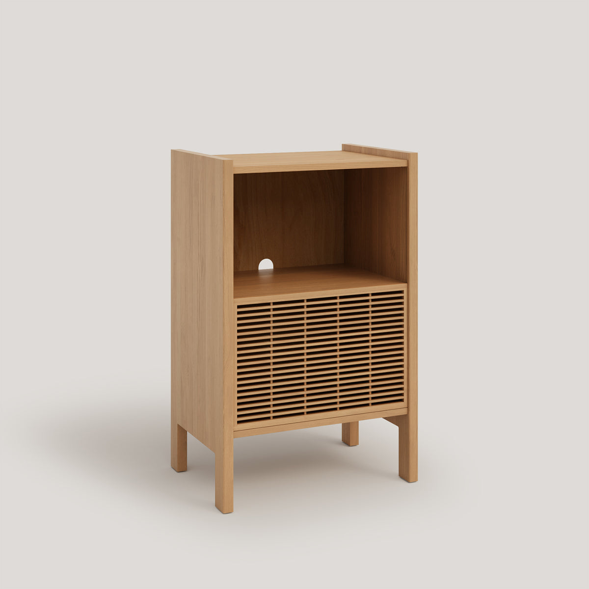 Oak color varnished