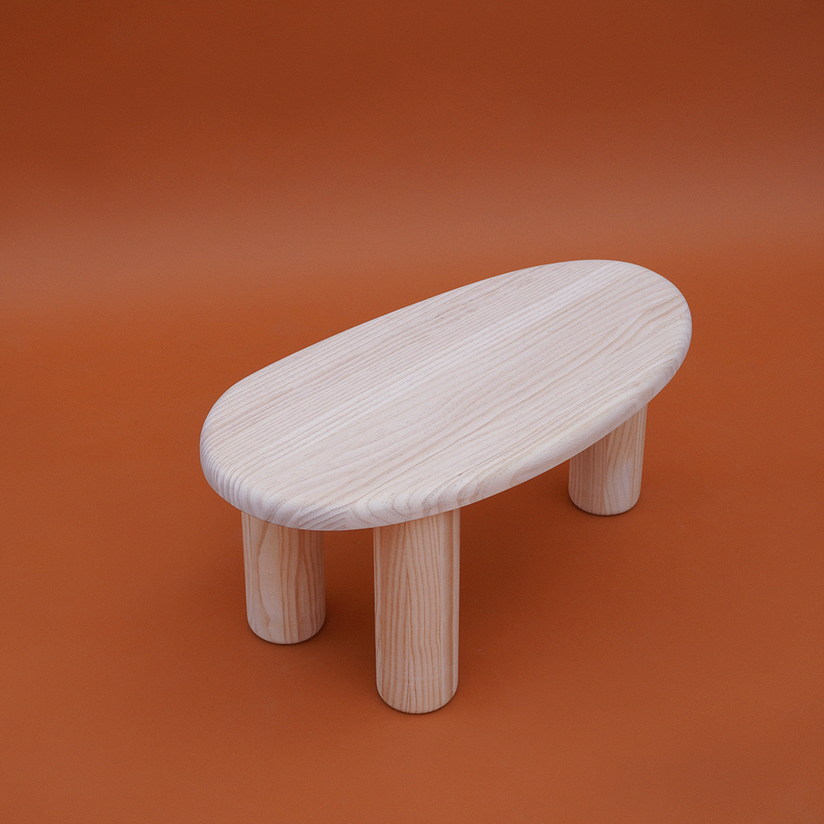 Tuna - Coffee table in pine wood 62 cm