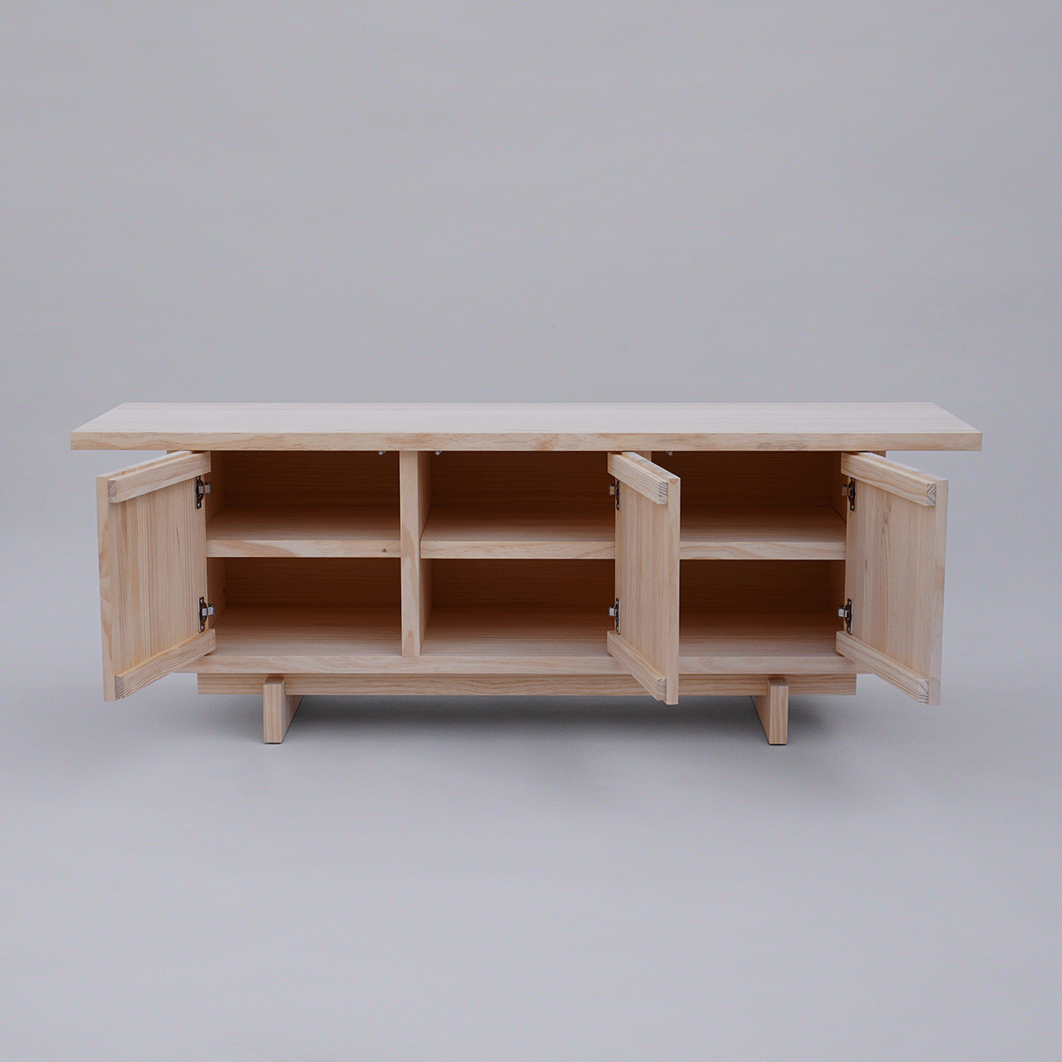 Natural unvarnished and Natural varnished