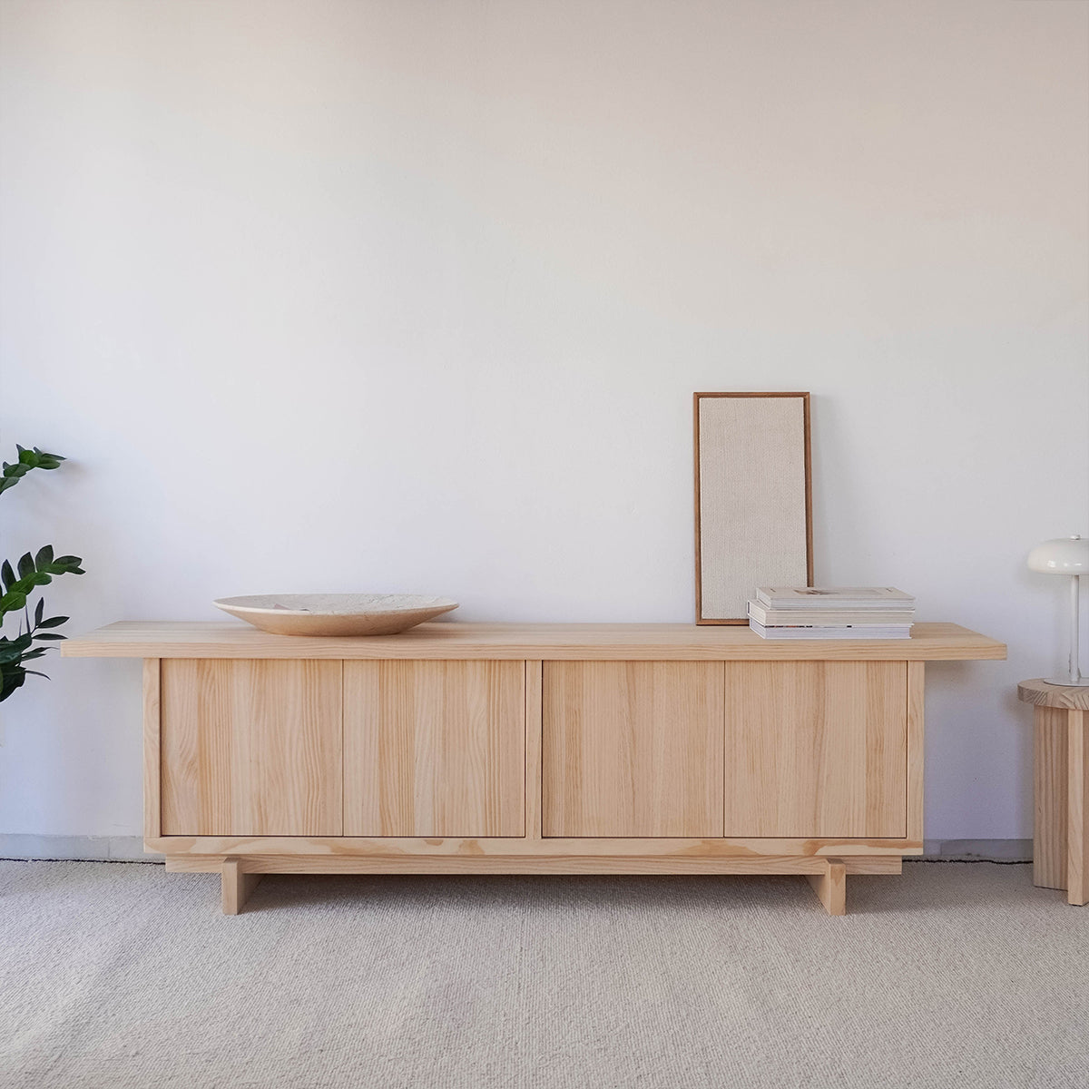 Natural unvarnished and Natural varnished