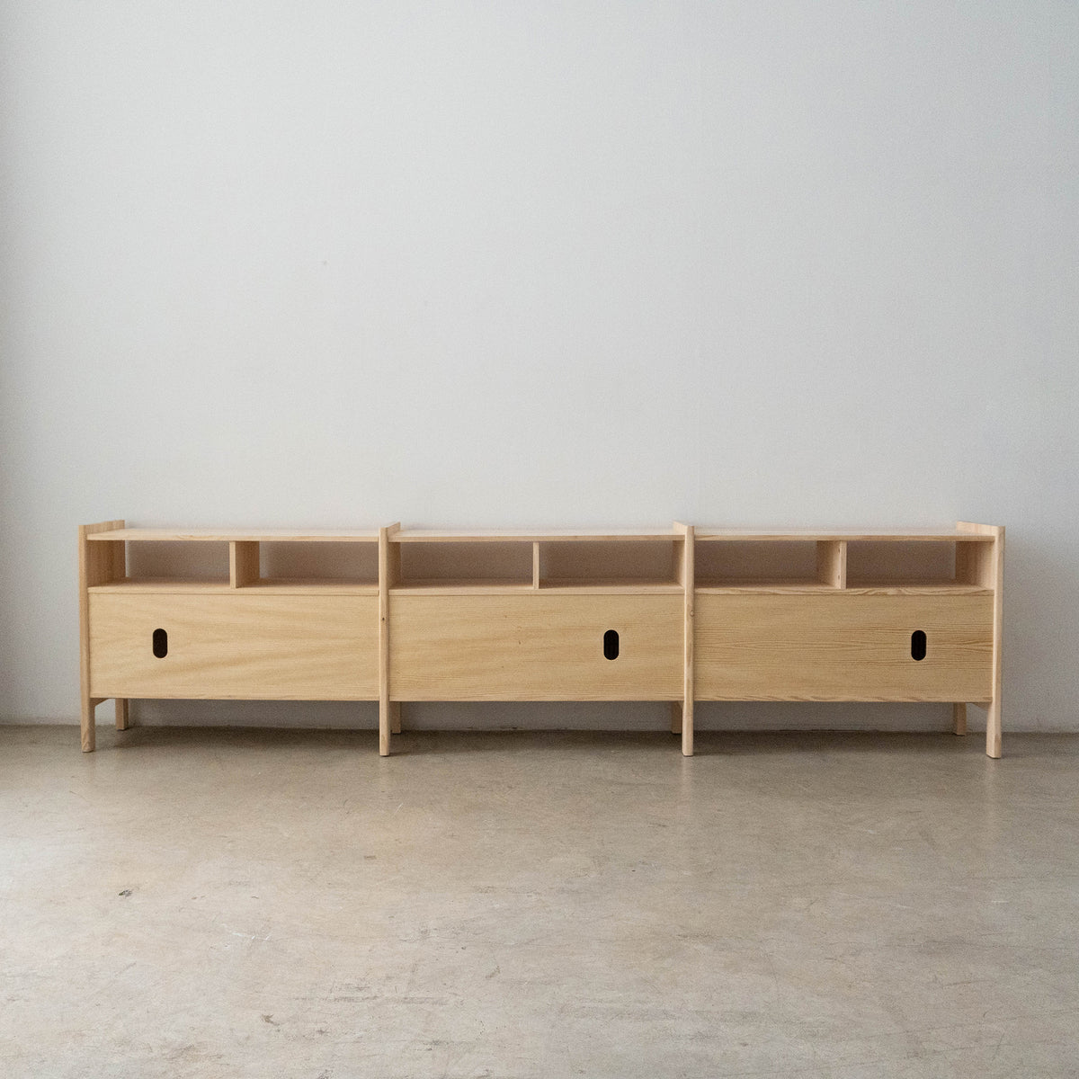 Natural unvarnished and Natural varnished