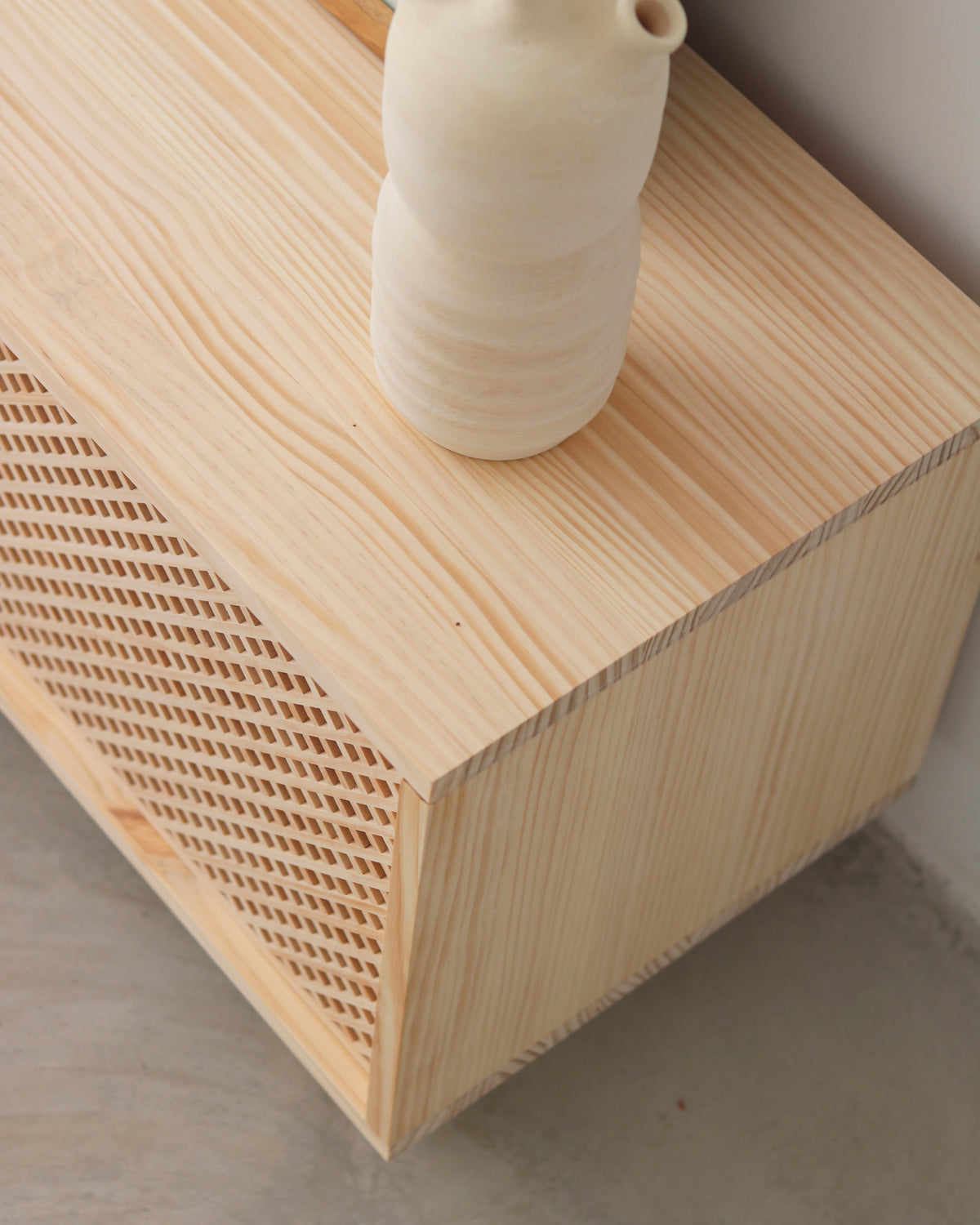 Natural unvarnished and Natural varnished