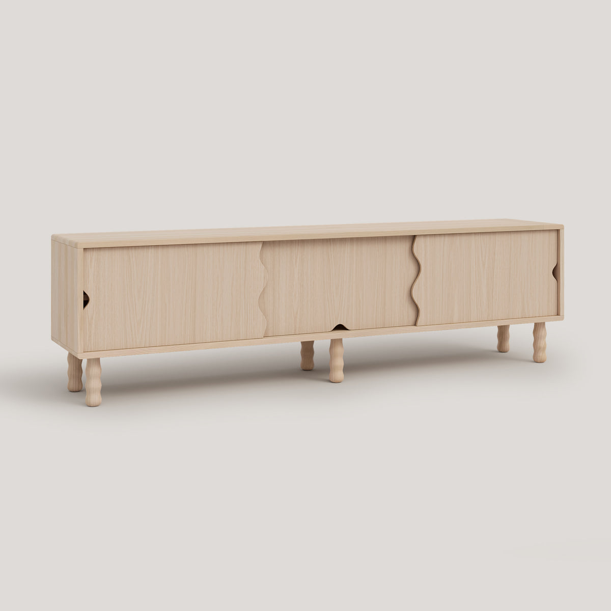 Natural unvarnished and Natural varnished