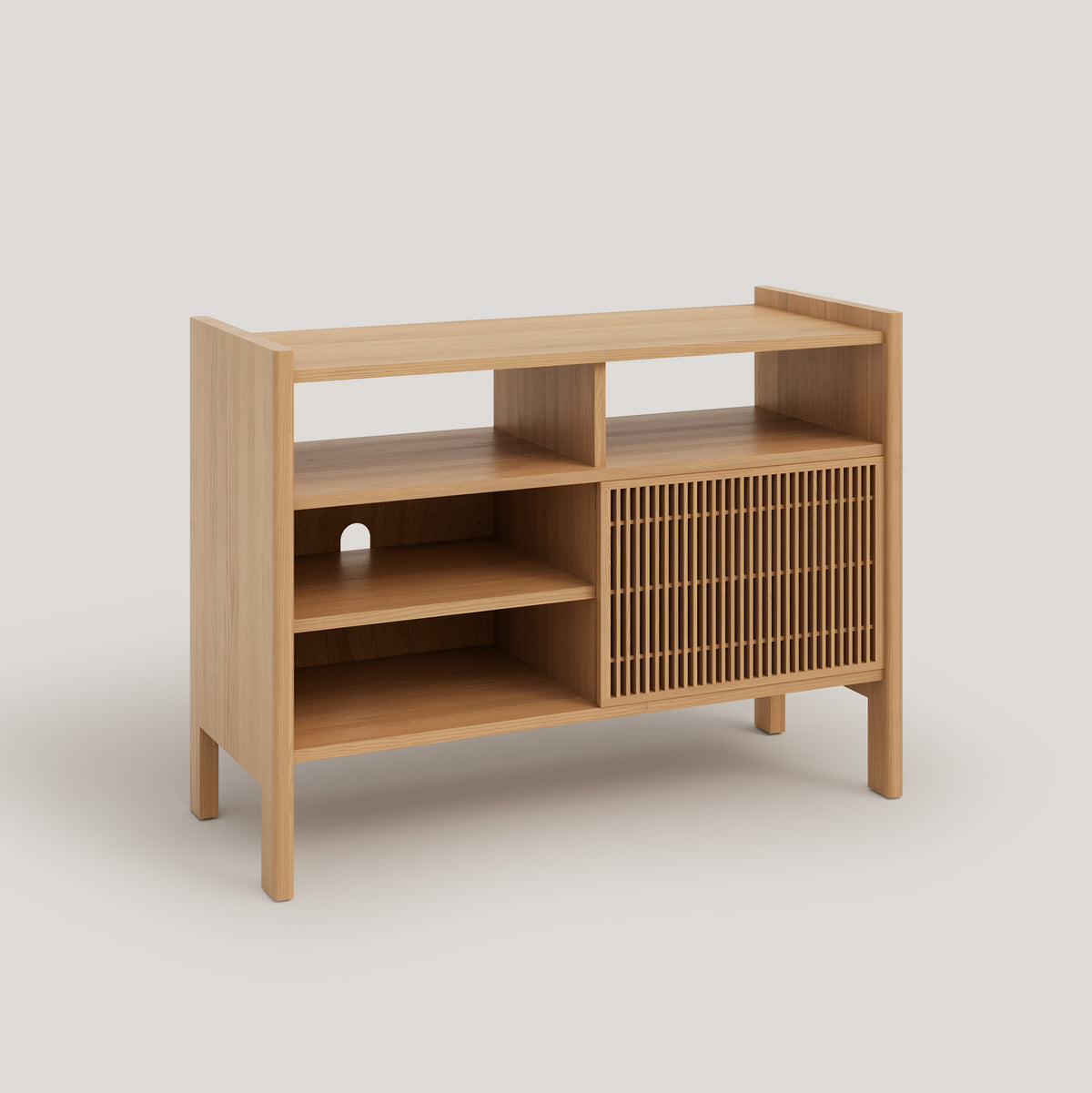 Oak color varnished