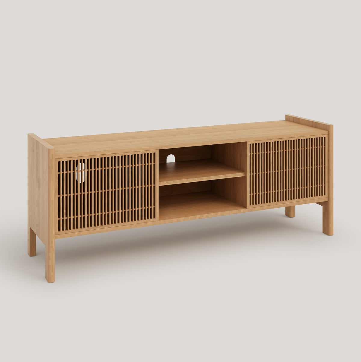Oak color varnished