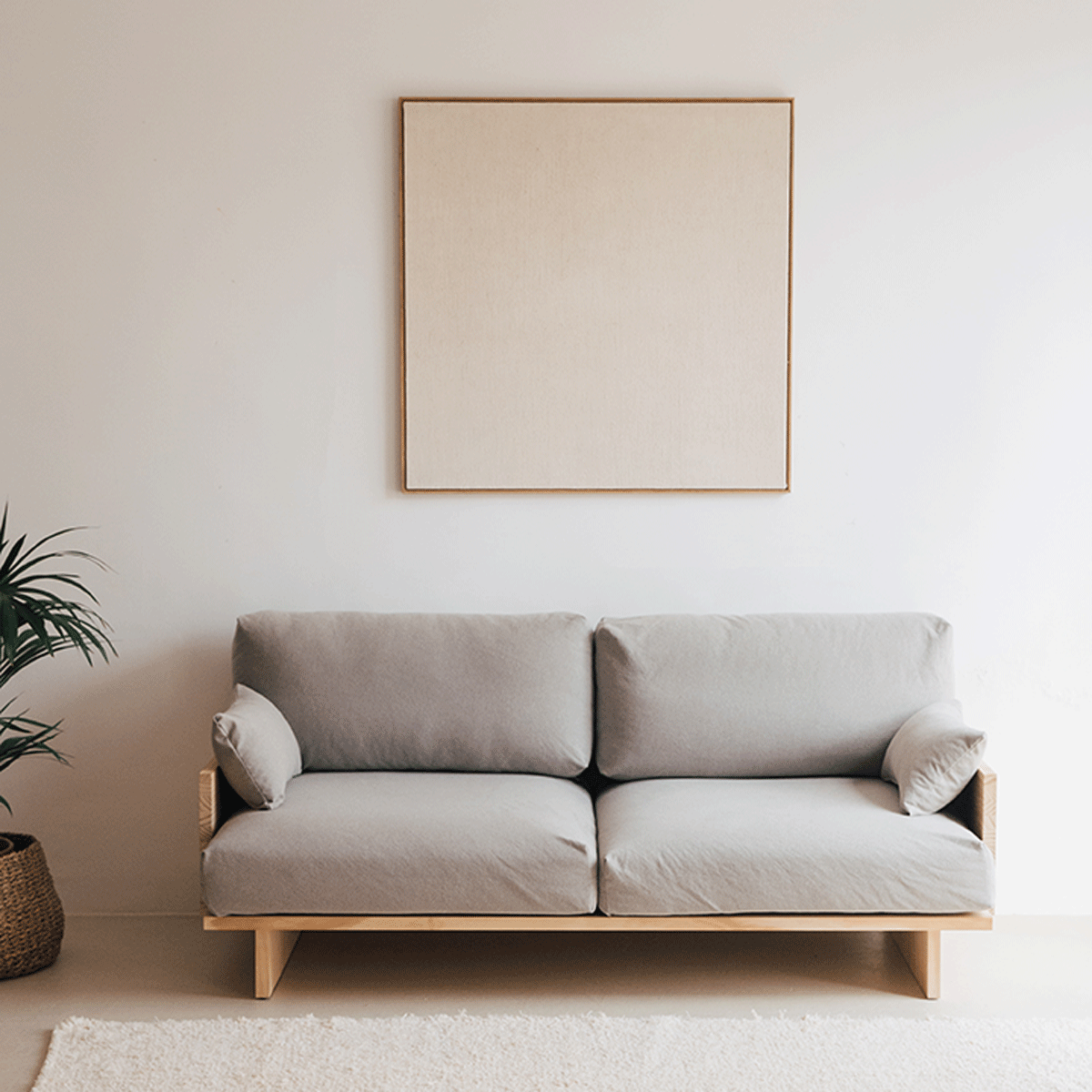 Mistral two-seater sofa Mediterranean style 183 cm