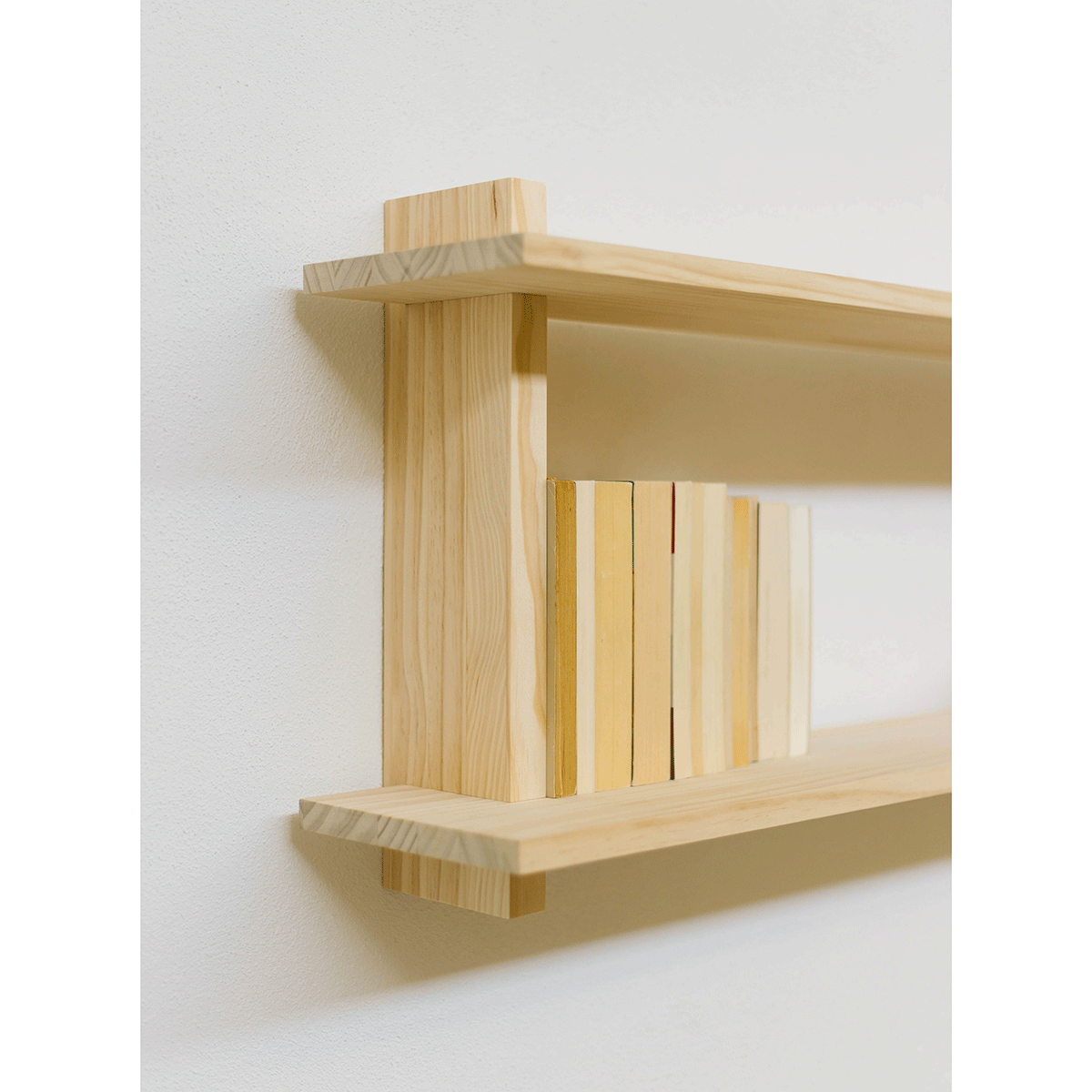 Double wall shelf Soller 90 cm to 180 cm