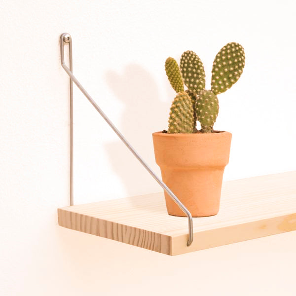 Estante de pared de madera natural 60 cm y 90 cm - Macarelleta