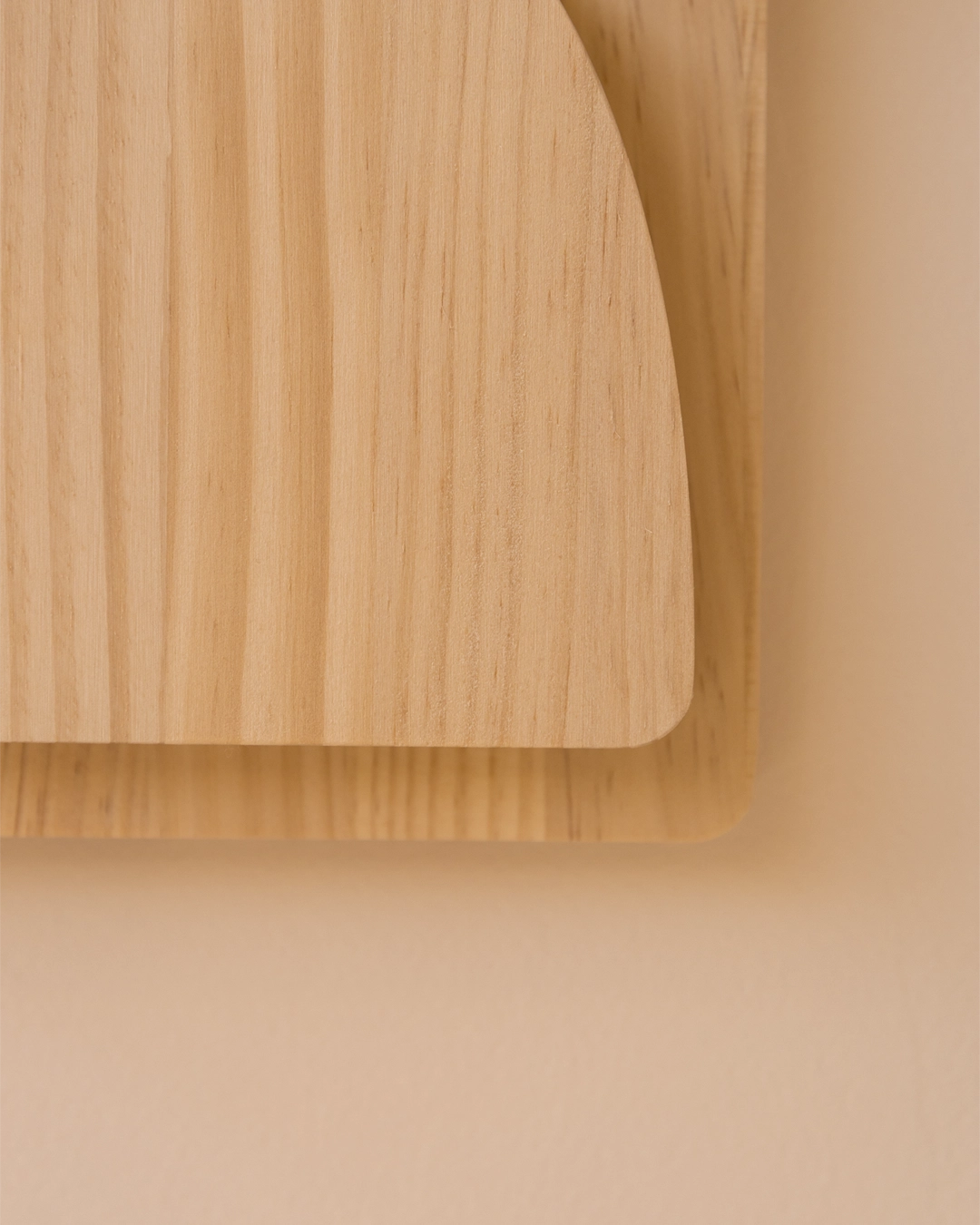 Natural unvarnished and Natural varnished