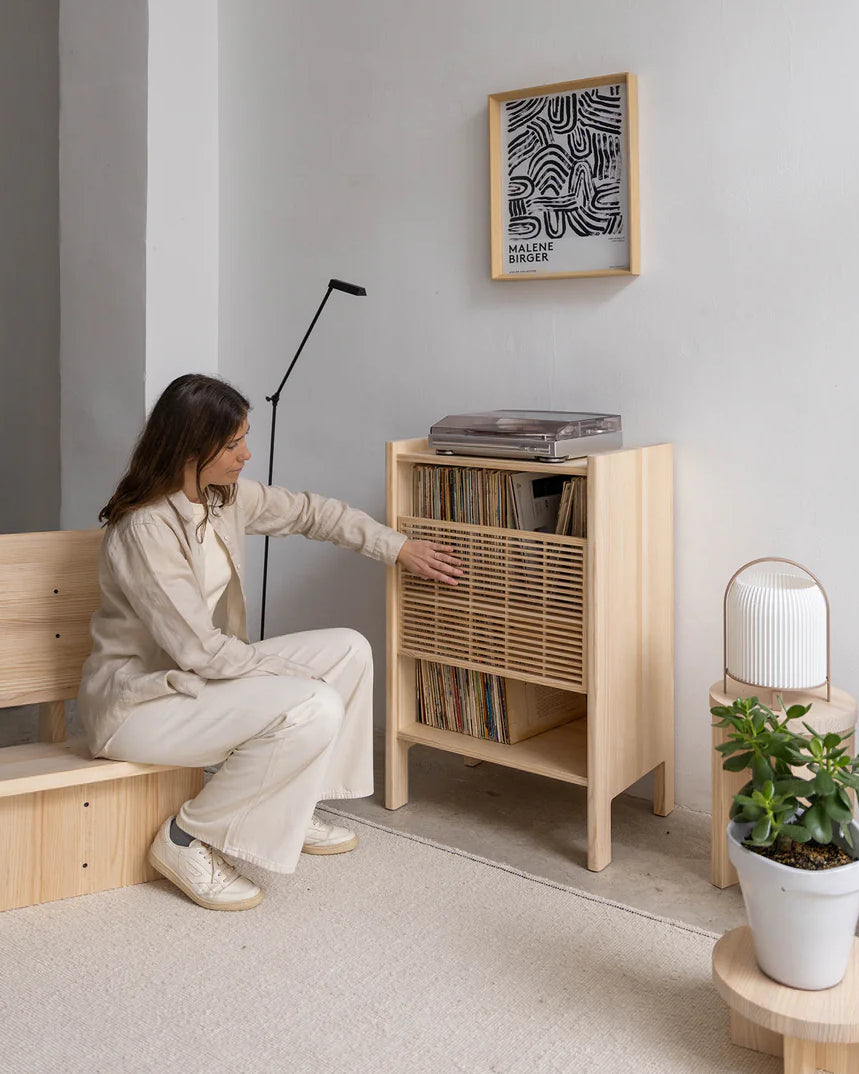 Natural unvarnished and Natural varnished