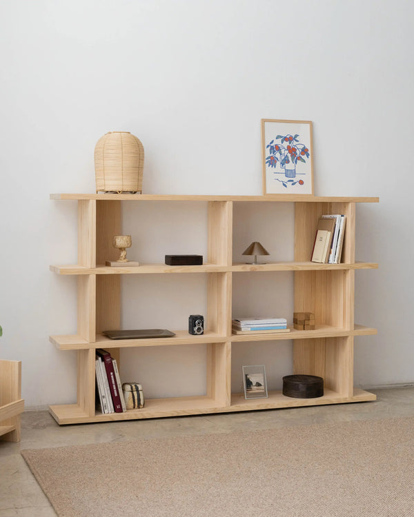 Montgó Bücherregal aus Massivholz 180 x 115,2 cm