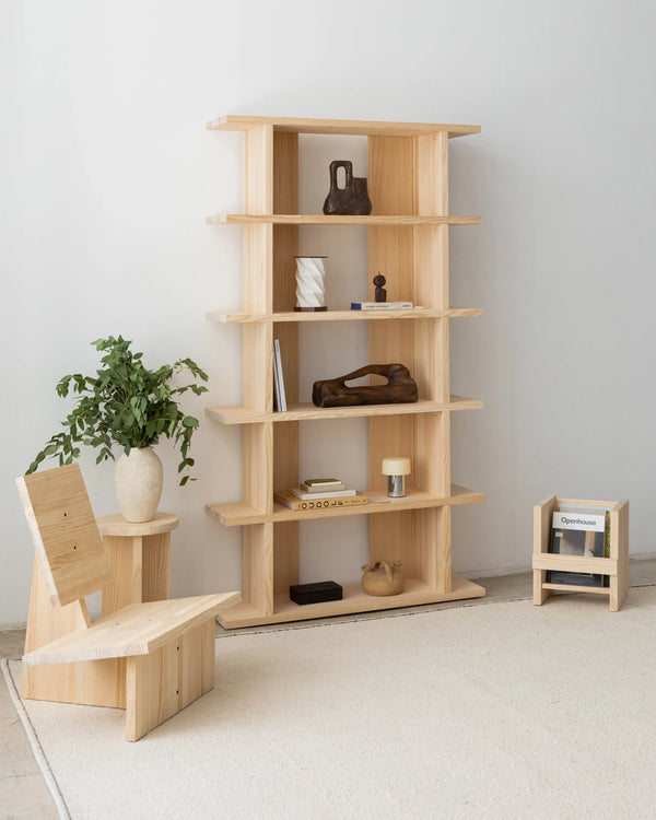 Castell Bücherregal aus Massivholz 106,5 x 190 cm