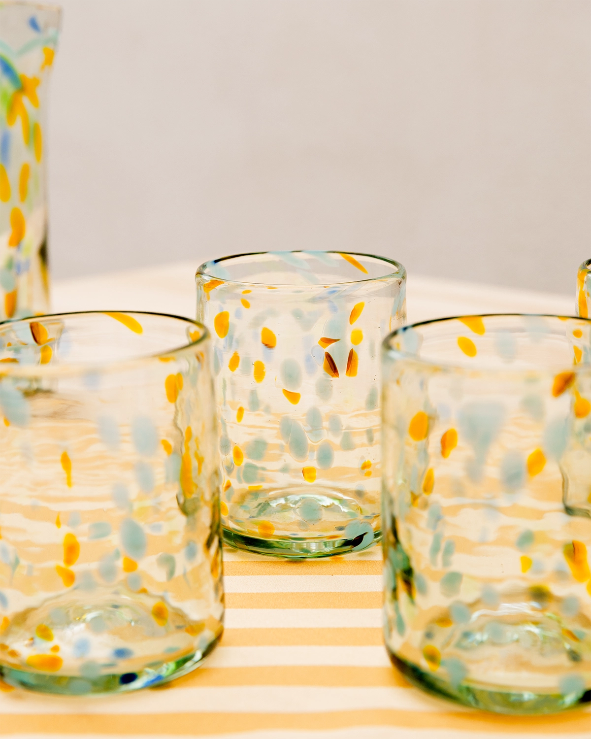 Llubí Mundgeblasene Glaskaraffe