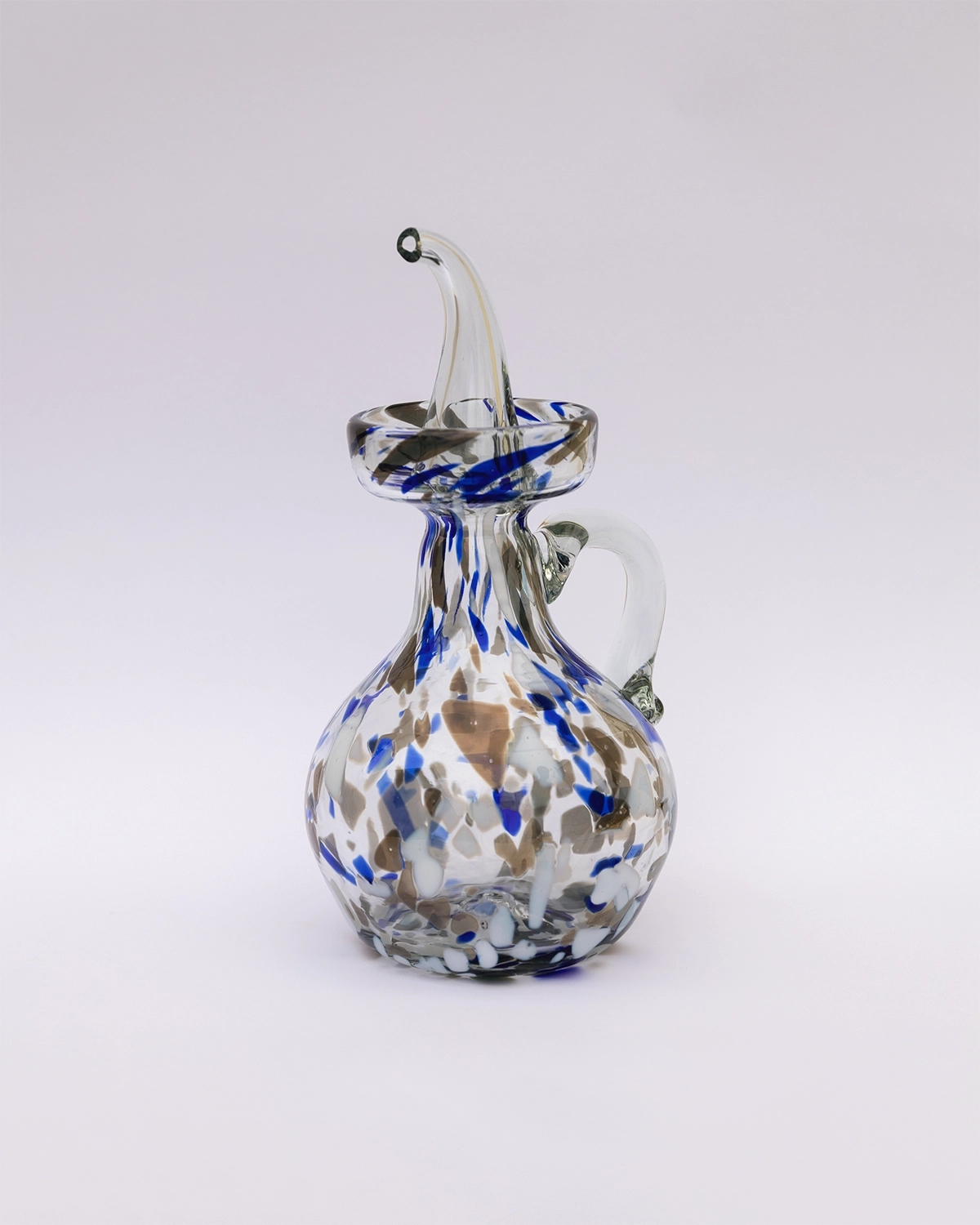 Alaró Ölflasche aus mundgeblasenem Glas