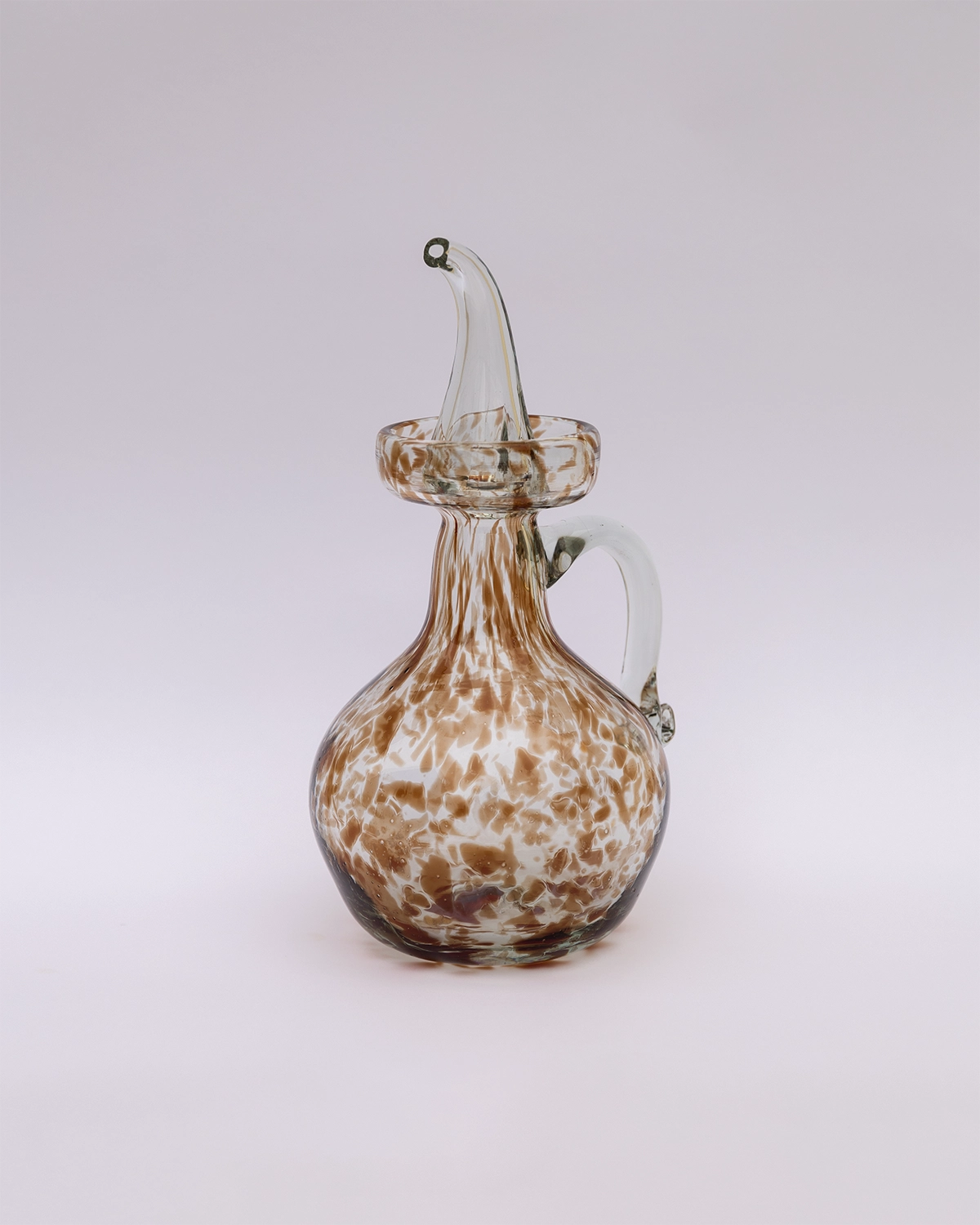 Sineu mundgeblasene Glasölflasche