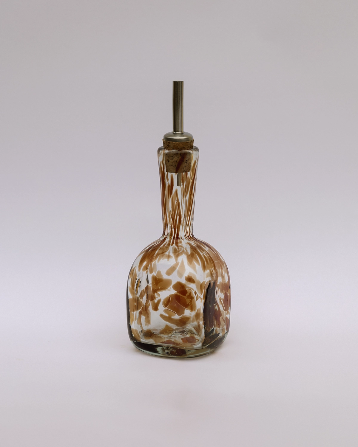 Sineu Essigflasche aus mundgeblasenem Glas