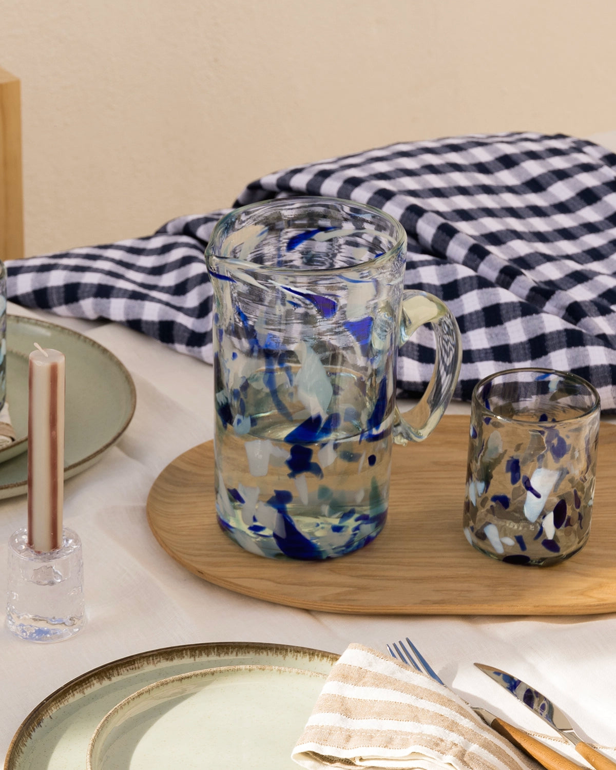 Jarra de vidrio soplado Alaró