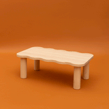 Palamos - Coffee table in solid pine wood 100 cm
