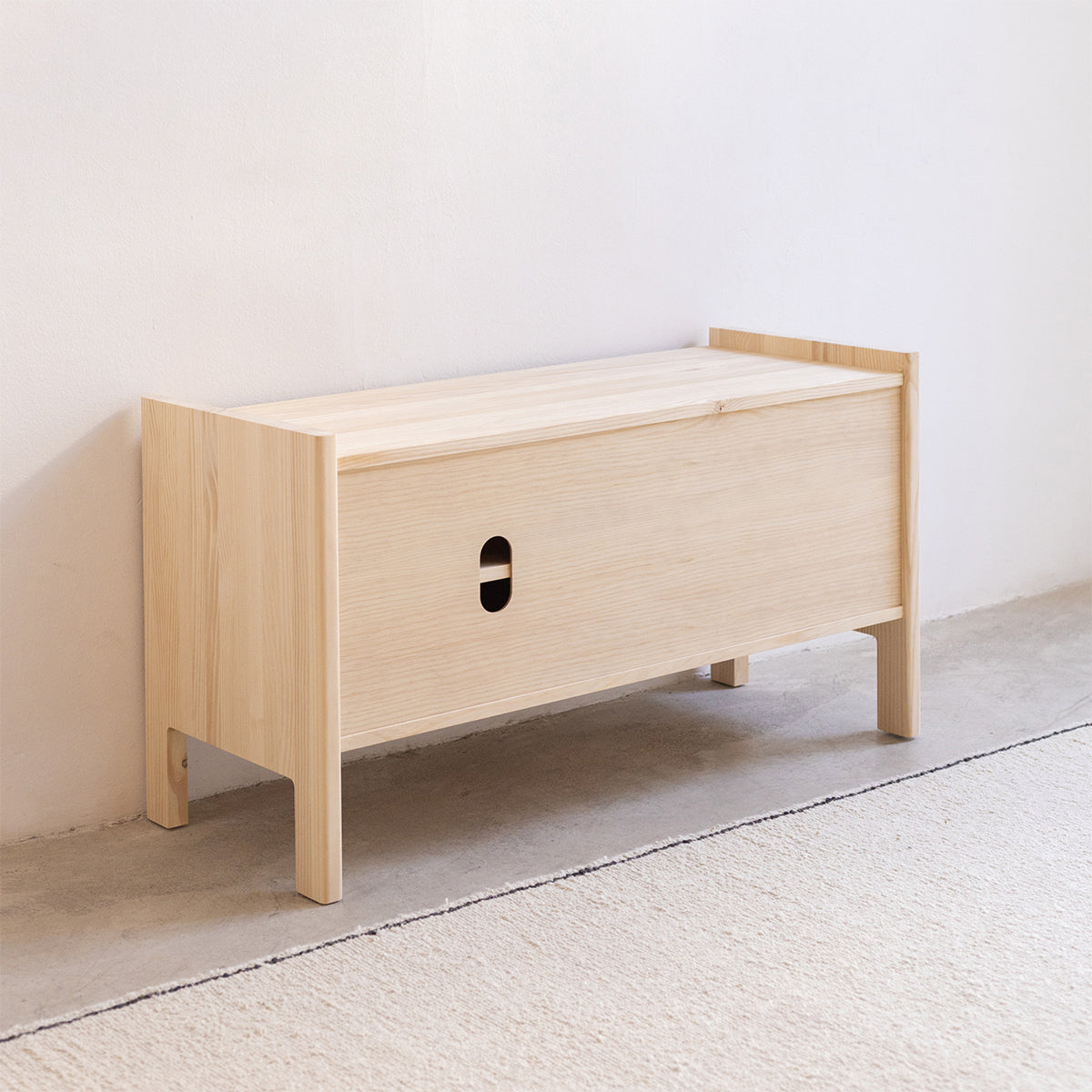 Natural unvarnished and Natural varnished