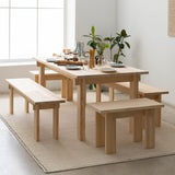 Dining table Palafrugell made of solid pine wood 180 x 90 cm