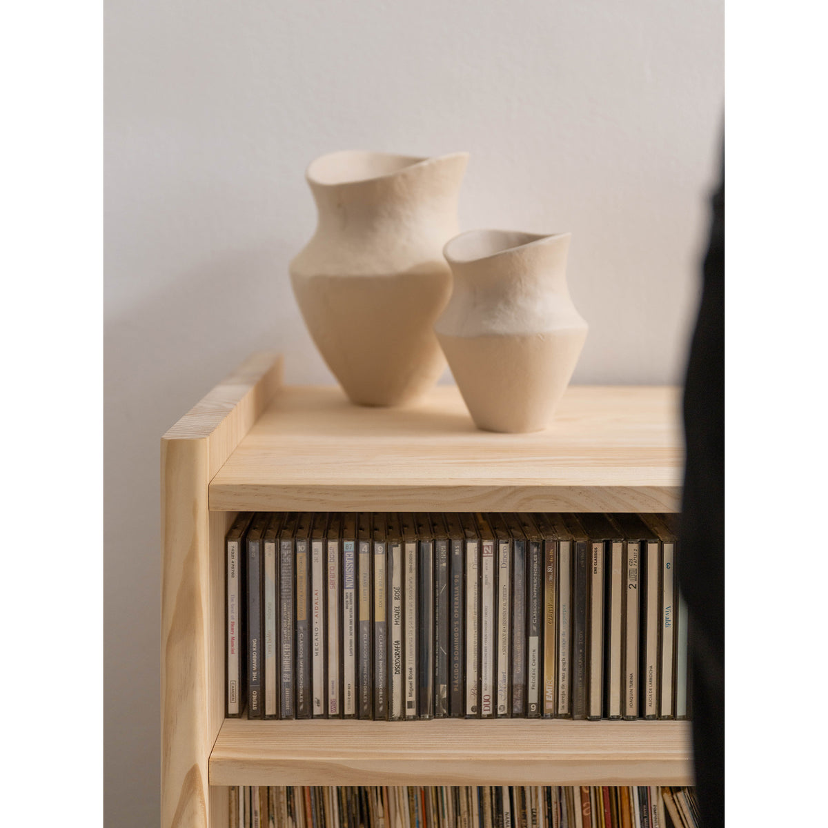 Natural unvarnished and Natural varnished