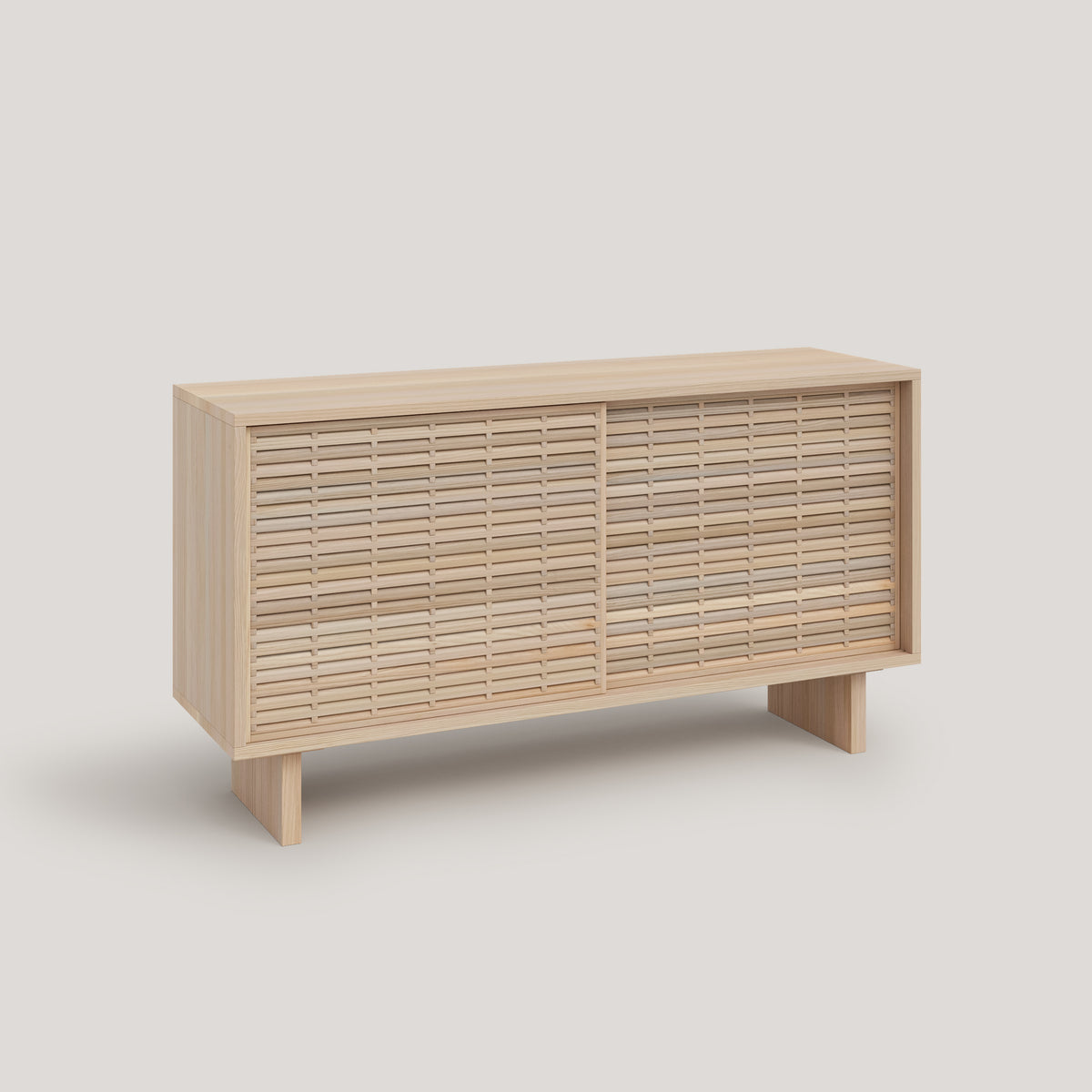 Natural unvarnished and Natural varnished