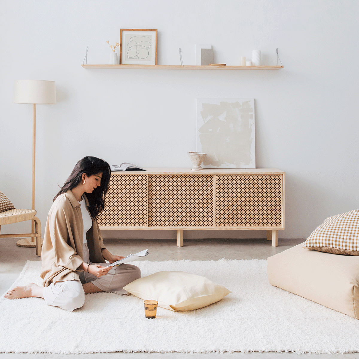 Sideboard Altea aus Kiefer mit 2 oder 3 Türen 180 cm
