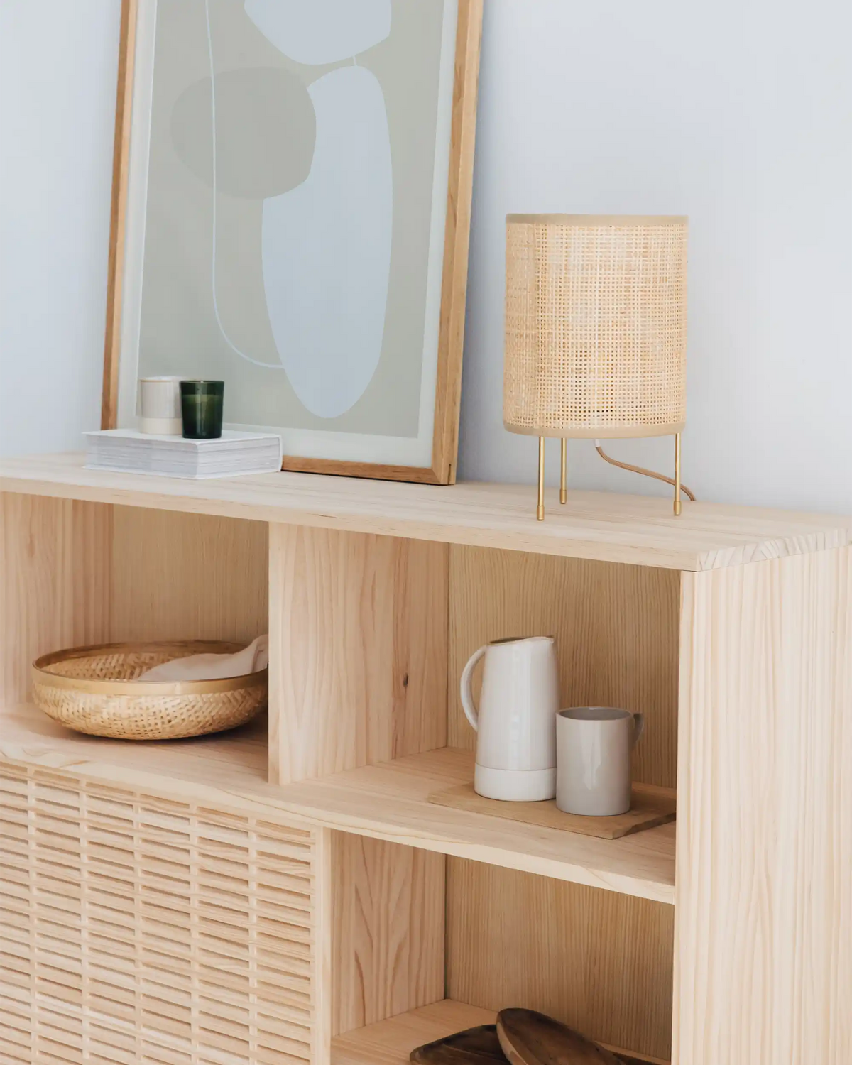 Aparador Voramar de pino con 3 puertas 180 cm