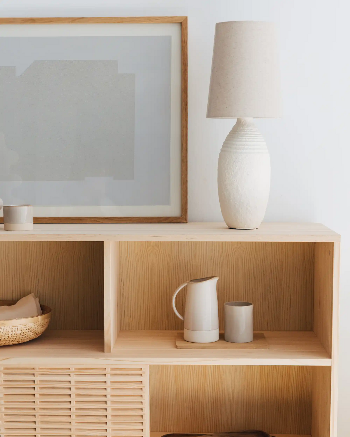 Aparador Voramar de pino con 3 puertas 180 cm