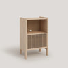 Natural unvarnished and Natural varnished