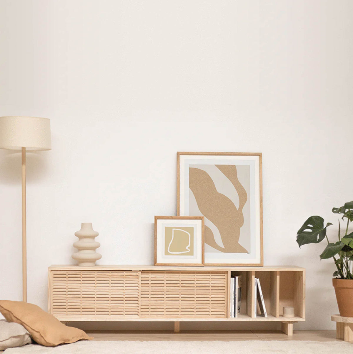 Natural unvarnished and Natural varnished