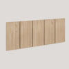 Natural unvarnished and Natural varnished