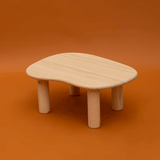 Calella - Coffee table in pine wood 93 cm