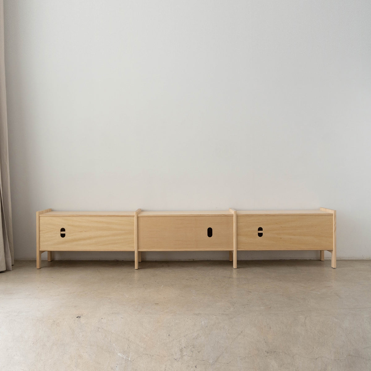 Natural unvarnished and Natural varnished