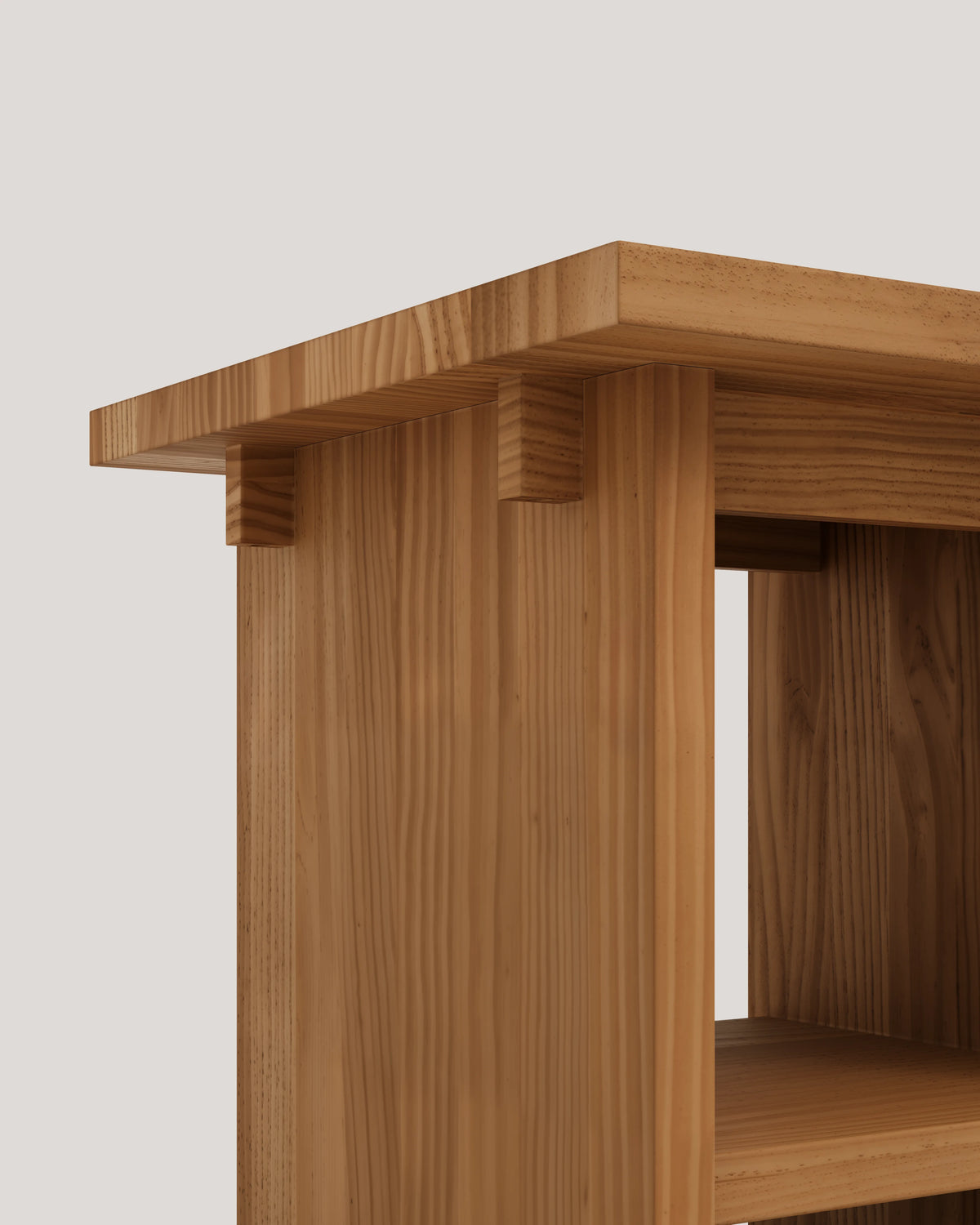 Oak color varnished