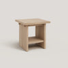 Natural unvarnished and Natural varnished
