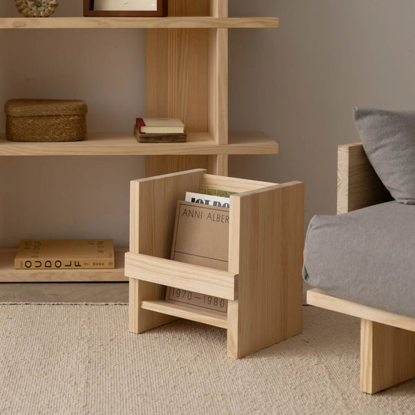 Oliva Zeitschriftenständer aus Massivholz 39 x 29,2 cm