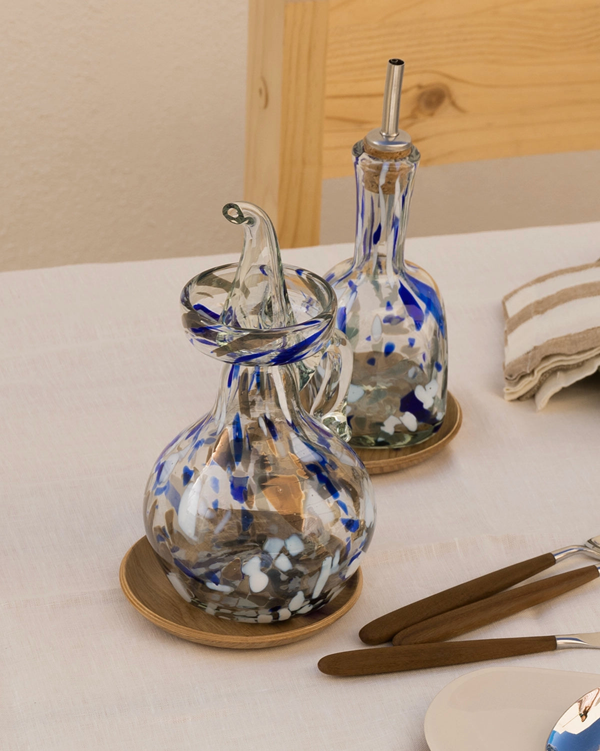 Vinagrera de vidrio soplado Alaró