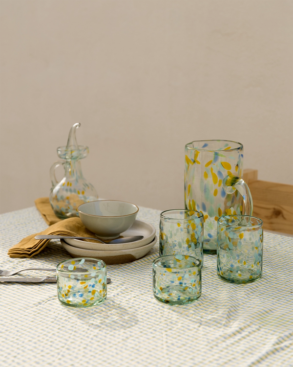 Jarra de vidrio soplado Llubí