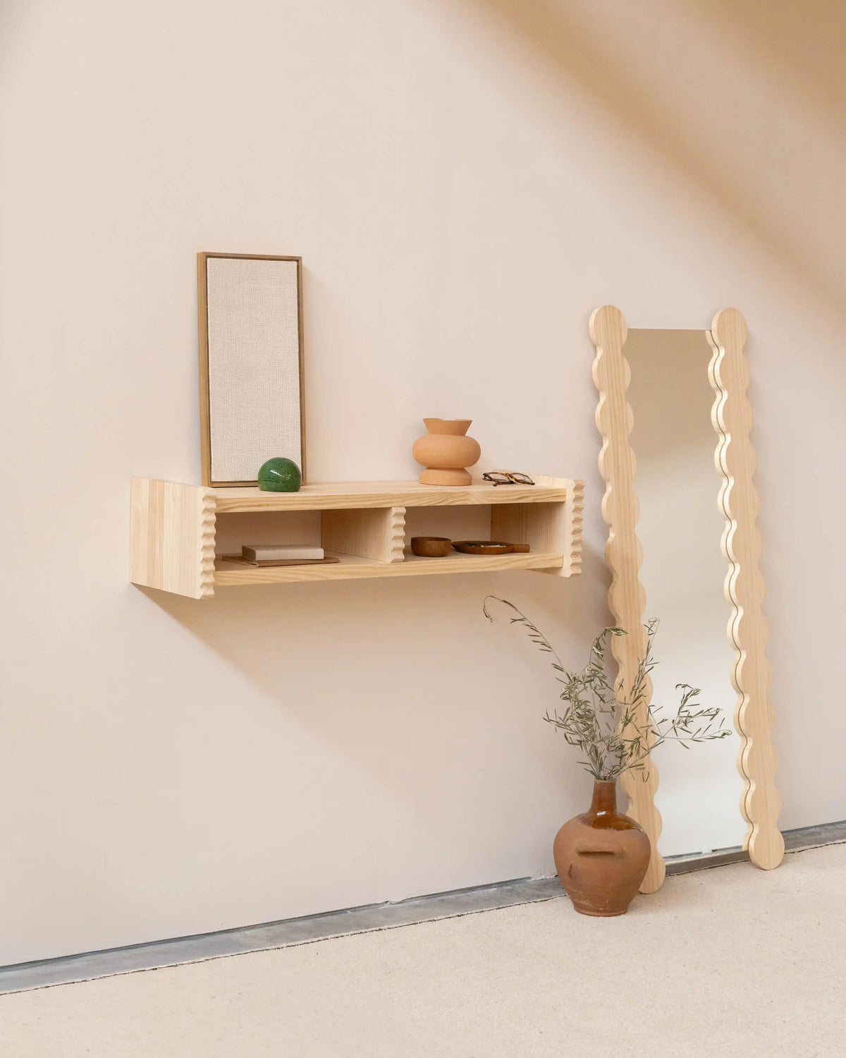 Meuble d'entrée Onda 100 cm